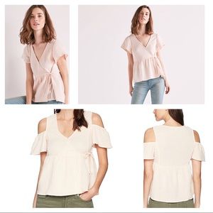 Lucky Brand Women's Cold Shoulder Top